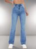 Aria Basics Factory Direct 2025 New High-Waisted Straight-Leg Light Blue Women's Jeans, Selected For Cross-Border Foreign Trade_ecoleips.com