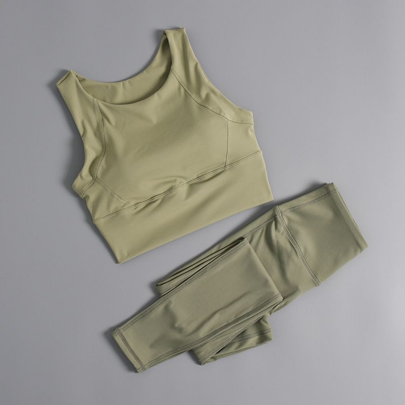 Sports Bra Women's Suit Professional Fitness Vest Bra Outer Wear Shockproof Running Yoga Suit Beautiful Back Bra_ecoleips.com