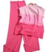 Women's Clothing Gradient Mesh Loose Round Neck Sleeveless Sweater High Waist Solid Color Wide Leg Trousers Fashion Suit For Women_ecoleips.com