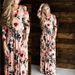 Summer New Long Sleeved Maxi Dress European And American Style Printed Full Skirt for Women Best Selling on Amazon AliExpress eBay_ecoleips.com