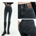 Skinny Jeans For Women Spring Autumn 2025 New High Waist Slim Fit Bootcut Pants Nine-point Pencil Leggings_ecoleips.com