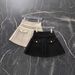 White High-Waisted Slimming Pleated Mini Skirt Wool Petite Women New Spring Winter Style_ecoleips.com