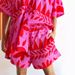 Women Fashion Casual All Match Printed Cardigan Shirt Collar Suit_ecoleips.com