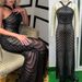 Women's Clothing Women's Evening Dress Sexy Retro Suspender Sequin Dress Long Skirt_ecoleips.com