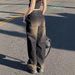Women's Clothing High Waisted Street Style Black Solid Color Jeans, Casual Full Length, With Button Closure, Suitable For All Seasons._ecoleips.com