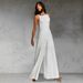 Women's Sleeveless Jumpsuit – Loose Wide Leg Romper For Summer Vacation, Casual Boho Style_ecoleips.com