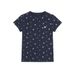 HeyHenry Women's Summer Short Sleeve T-Shirt round Neck Slim Fit Sweet Top Fresh Versatile Puppy Paw Print Design_ecoleips.com
