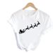 European And American Merry Christmas Tree Santa Claus Trendy Women's Vintage Crew Neck Short Sleeve Top_ecoleips.com