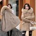 2025 New Winter Parka Jacket Women's Mid-Length Korean Style Loose Plus Size Cotton Coat Trendy_ecoleips.com