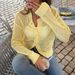 Women's Clothing Sweet And Spicy Loose Cardigan Sweater Knitwear Hollow Design Spring Summer European American Style_ecoleips.com