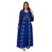Modest Abaya Dress Embellished Dress With Detachable Belt – Long Sleeve Chiffon Maxi Dress Elegant Evening Gown With Crystal Stones_ecoleips.com