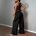 Women's Clothing Versatile Printed Long Pants Loose Waist Cinching Trendy Street Fashion_ecoleips.com