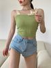 Women's High-waisted Slimming Denim Thin Wide-leg Shorts, 2023 Spring New Style, Trendy Straight-leg Pants_ecoleips.com