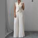 New Fashion Vest Vest Pleated Skirt Suit Women's Clothing_ecoleips.com