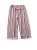 Silk Sleep Pants For Women Summer Ice Silk Loose Air Conditioning Thin Large Size Home Pants Comfortable Cropped Pants Nightwear_ecoleips.com