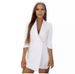 Trendy Asymmetrical Jumpsuit With Blazer Style – Women's Office-to-Evening One-Piece Pantsuit (White/Black, S-XL, Poly-Blend Stretch Fabric)_ecoleips.com