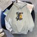 women's Hooded Sweatshirt 2024 New Autumn And Winter Large Size Fleece Top Loose Casual Versatile Jacket_ecoleips.com