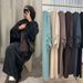 2025 Middle East Dubai Turkey Solid Color Loose Dress Robe LR688_ecoleips.com