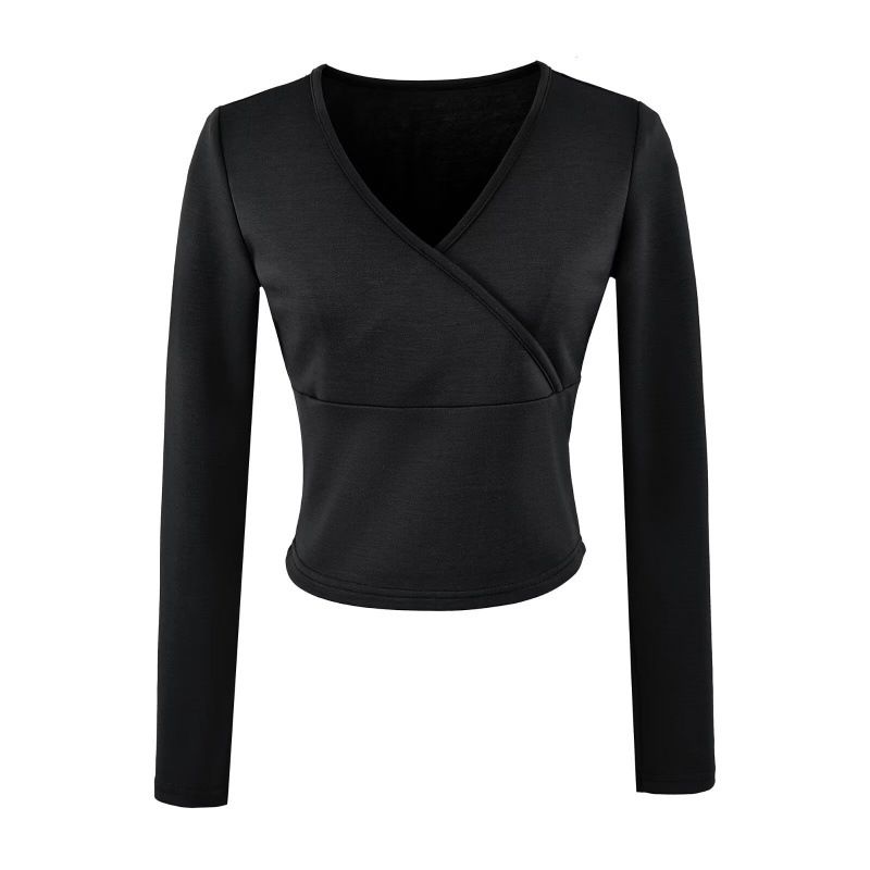 Women's European American Style Fashion Knitwear T-Shirt Set Spring Cross Decorated Wholesale Clothing_ecoleips.com