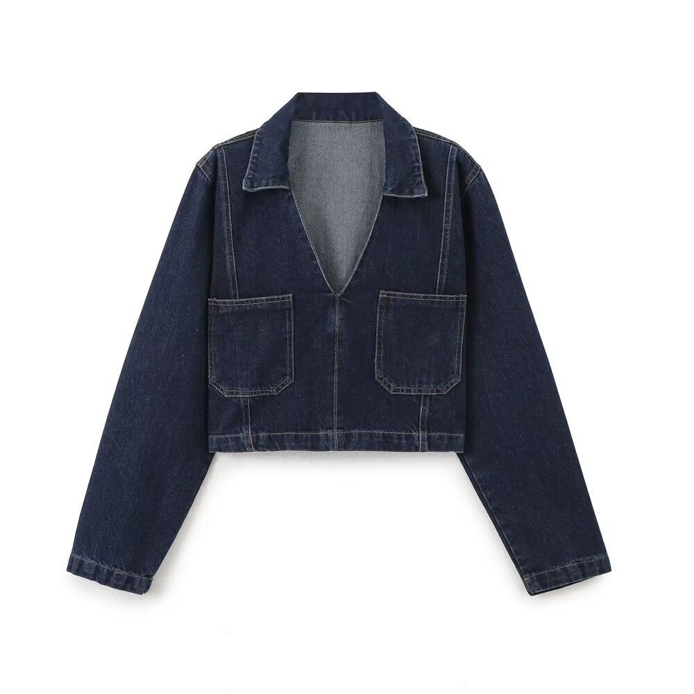 Women's Clothing Stylish Denim Shirt & High-Waist Pants Set – Women’s Casual Office & Streetwear Outfit_ecoleips.com