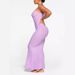 Women's Clothing New Spot Valentine's Day Cherry Print Dress Suspender Maxi Dress_ecoleips.com