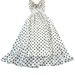 Women's Colorful Floral Print V Neck Dress Bohemian Style Summer Niche Suspender Dress_ecoleips.com