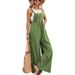 Women's Solid Color Casual Overalls Fashion Popular Independent Station Wish European American Style_ecoleips.com