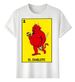 Women's T-Shirts T-shirt Muscle Freaks Diablito Loteria Style El Diablo_ecoleips.com