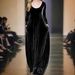 Modest Abaya Dress/Muslim Dress Women Elegant French Velvet Dress With Long Sleeves & Flowy Hem - Soft Round Neck A-Line Formal Gown_ecoleips.com