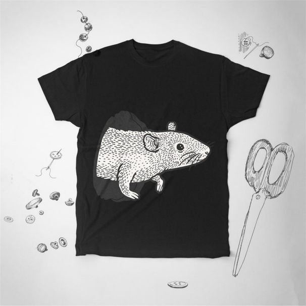 Rat shirt for Men Women Girls tee t shirt tshirt Animal Cute Graphic shirt with Rat Illustration Uni shirt for Guy Lady Rat Lover Gift._ecoleips.com