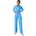 Women’s Clothing New Style Fashion Non Falling Velvet Straight Tube Hooded Two Piece Suit_ecoleips.com