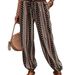 Aria Basics Spring Summer Women's Clothing In European American Style, Bohemian Ethnic Print, Loose-fitting, Slimming, With A_ecoleips.com