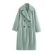 New Product, Urban Casual Four-color Loose Woolen Coat_ecoleips.com