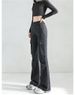 K Micro Pull Work Pants Women's New Retro Outdoor Loose Wide Leg Slimming Casual Pants_ecoleips.com