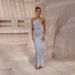 European And American 2026 Spring Summer New Sexy Solid Color Slim Sleeveless Backless Elegant Dress_ecoleips.com