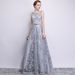 New 2026 Elegant Slimming Long Evening Gown for Women Spring Banquet Hostess Dress_ecoleips.com
