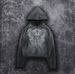 Women's Long Sleeved Hoodie Sweatshirt European American Style Cross Border Export Printed Pattern Retro Dark Street Style_ecoleips.com