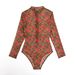 Women's Clothing One Piece Sun Protection Swimsuit For Women Bikini Swimwear Modest Coverage, Beach & Pool Ready_ecoleips.com