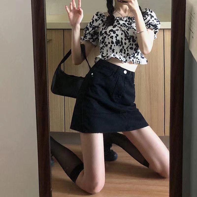 Women's Clothing Hot Girl Retro Distressed Ripped Wide Leg Jeans Women's High Waist Loose Slim Straight Trousers Trendy_ecoleips.com