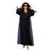 Women's Clothing Muslim Fashion Dubai Middle East Cardigan Robe Women's Denim Robe_ecoleips.com