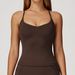 Women's Quick Drying Cross Back Yoga Vest Style Fitness Top For Outdoor Running Sports_ecoleips.com