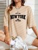 Summer European And American Cross-border Foreign Trade Wholesale T-shirts, Round-neck Casual Plus-size Loose_ecoleips.com
