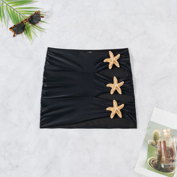 Women's Clothing Sexy Swimwear Women's Stretch Beach Skirt_ecoleips.com