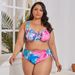 Verve Two-Piece Swimsuit For Women 2025 New Sexy Bikini With Chest Pads, Wireless Triangle Swimwear_ecoleips.com
