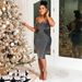 sexy suspender slit hip-covering rhinestone dress for women_ecoleips.com
