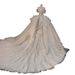 Off The Shoulder Petite Wedding Dress French Style High End Texture Train Princess Style Bridal Main Dress_ecoleips.com