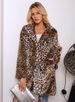 Women’s Faux Fur Coat – Leopard Print, Long Winter Coat, Warm & Stylish (S-XXXL)_ecoleips.com