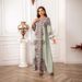Kaftan High Density Hot Diamond Beading Printing Muslim Women's Robe Elegant Dress_ecoleips.com