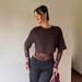 Women's Slim Long Sleeved Lace Top T-Shirt European American Style Autumn New Patchwork Waist Revealing Solid Color_ecoleips.com