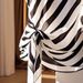 Women's Clothing Summer Holiday Style Twill Shirt With Short Sleeve Top_ecoleips.com